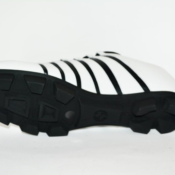 NIB GUCCI LEATHER  WHITE BLACK LION HEAD LOGO LUG SOLE SNEAKERS - Picture 9 of 10